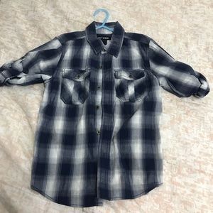 Boys plaid shirt